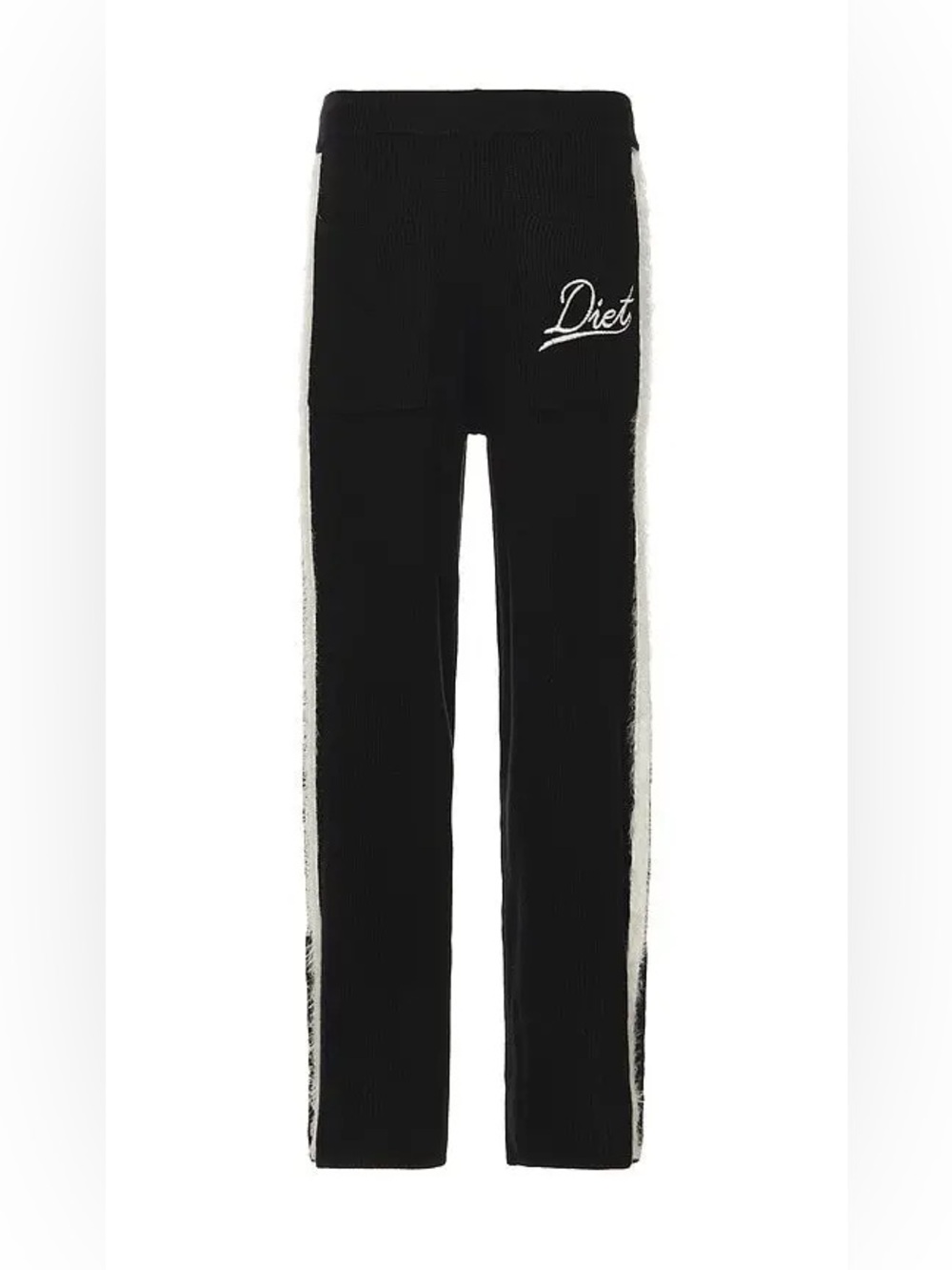 Diet Starts Monday WAFFLE KNIT PANT L